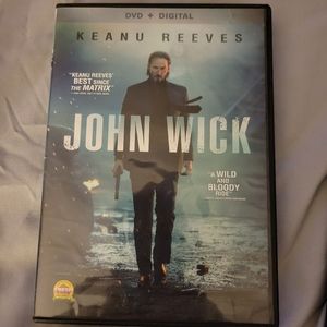 John Wick DVD 2014 Includes Digital Ultraviolet Code